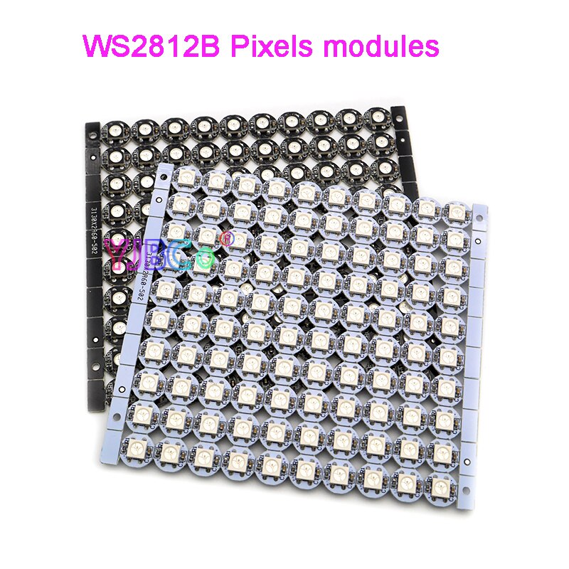 100  WS2812B WS2812 LED Ĩ  濭, 5V 5050 RGB W..